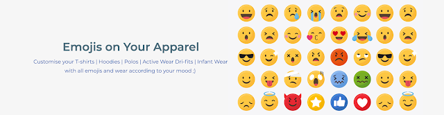 Add your fav emoji on your T-shirt | Hoodie | Activewear only at gubbacci.com